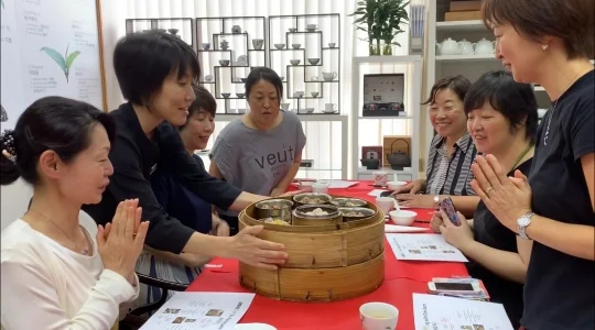 イメージ：点心付き中国茶ペアリング体験プラン